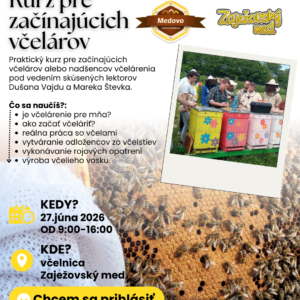 Kurz pre začínajúcich včelárov